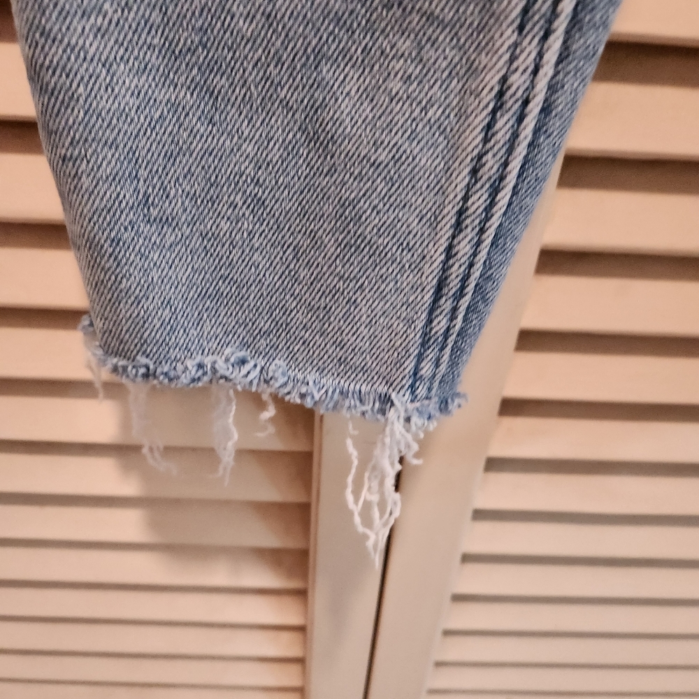 ZARA Super Stretch Skinny Raw Ankle Jeans 4 - Picture 3 of 10